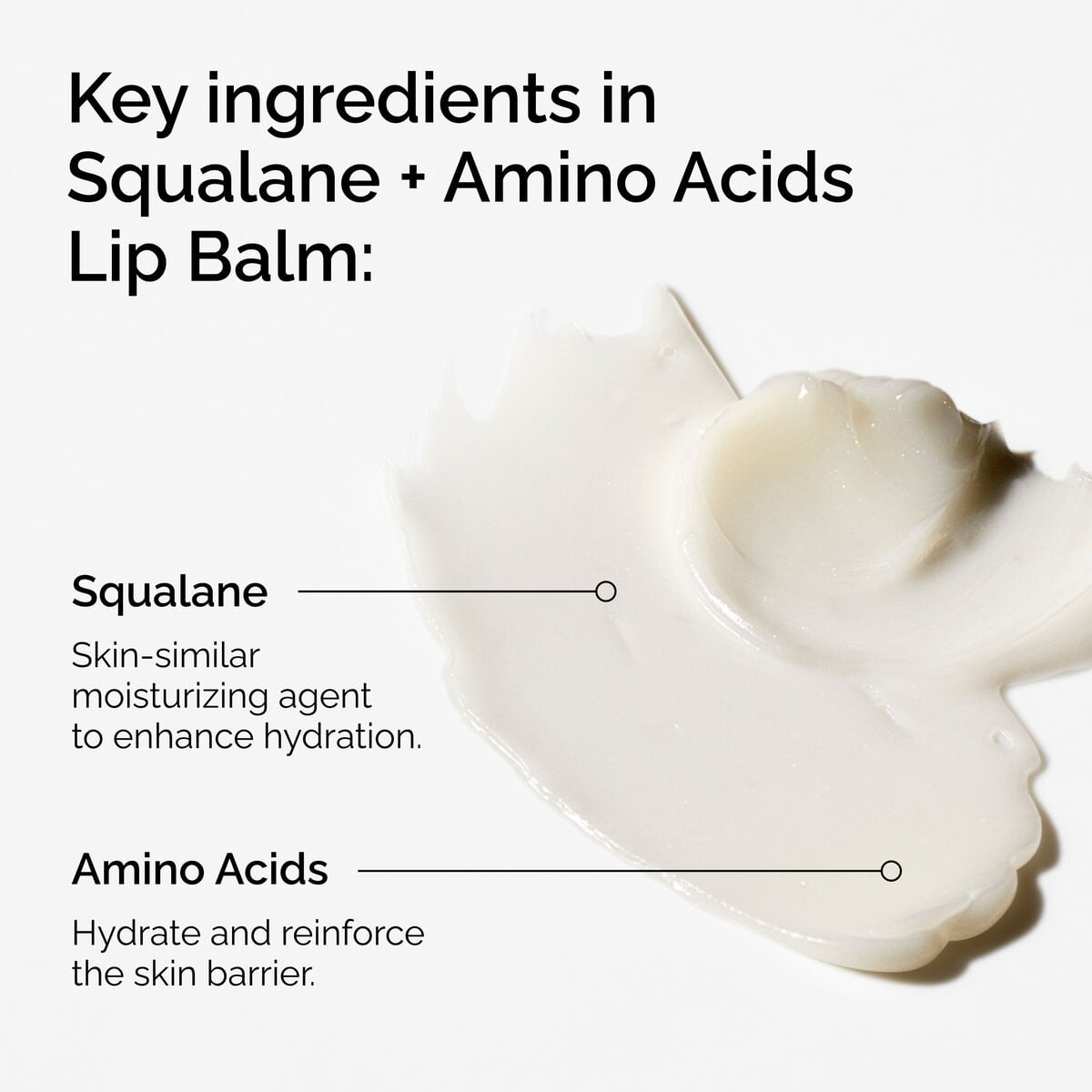 Squalane + Amino Acids Multi-Use Lip Balm