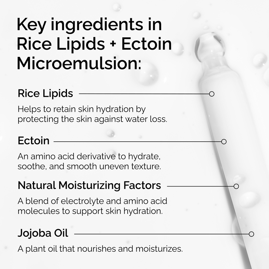 Rice Lipids + Ectoin Ultra-Light Moisturizer
