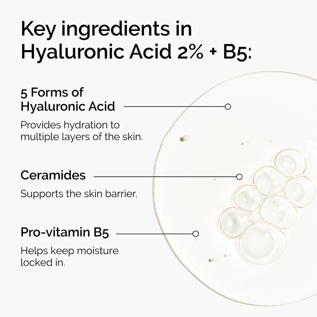 2% Hyaluronic Acid + B5 Serum with Ceramides