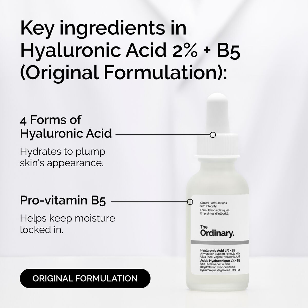 Original 2% Hyaluronic Acid + B5 Serum