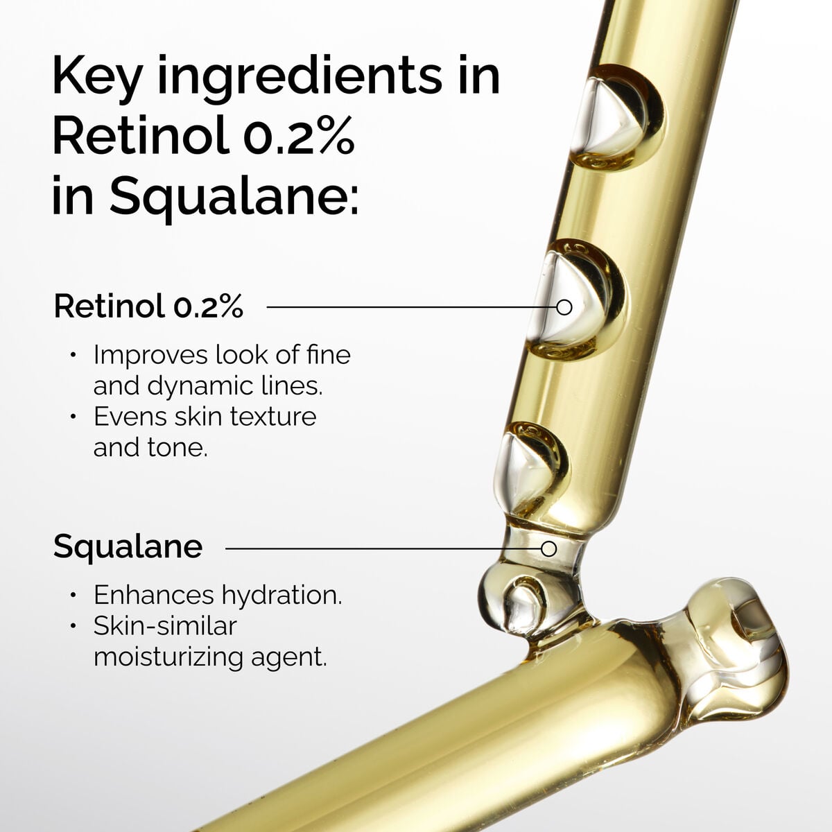 0.2% Retinol in Squalane Mild Serum