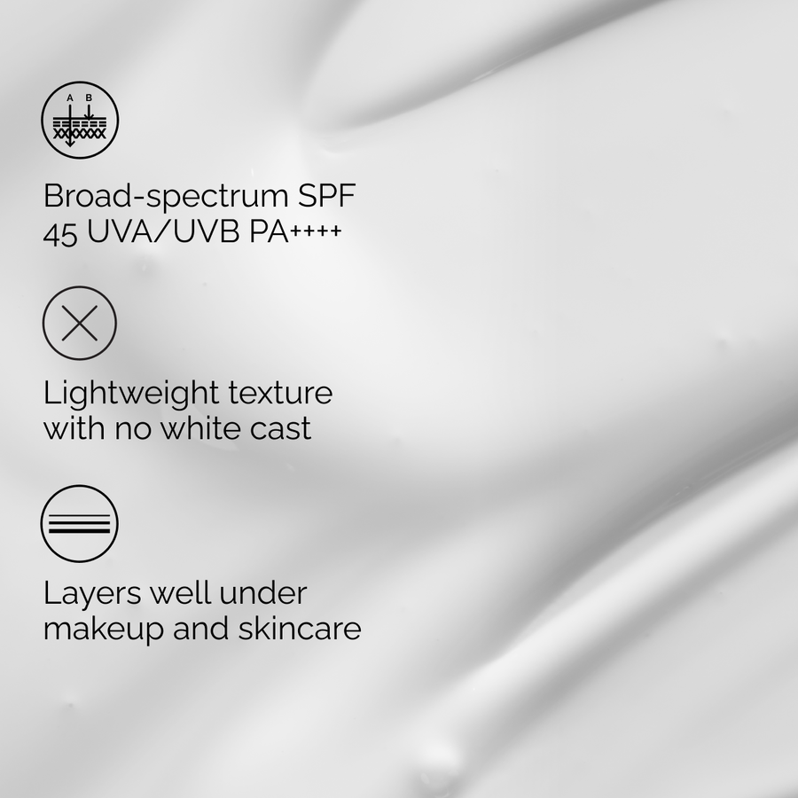SPF 45 Hydrating UV Filter Face Serum