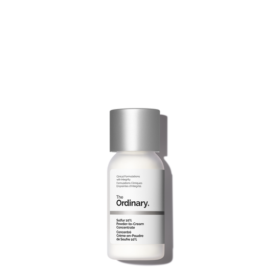 10% Sulfur Powder-to-Cream Acne Treatment
