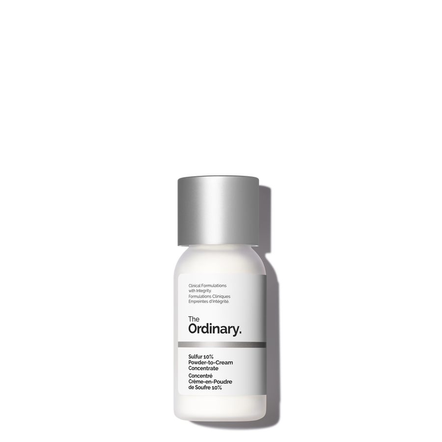 10% Sulfur Powder-to-Cream Acne Treatment