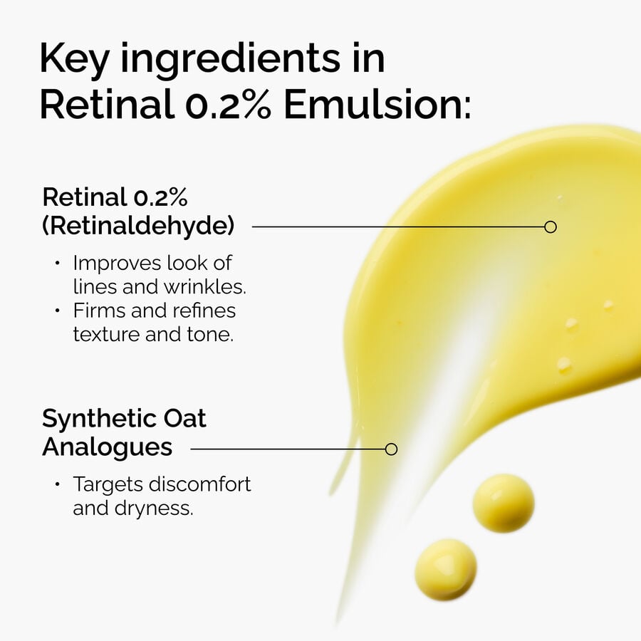 0.2% Retinal Emulsion for Advanced Age Support