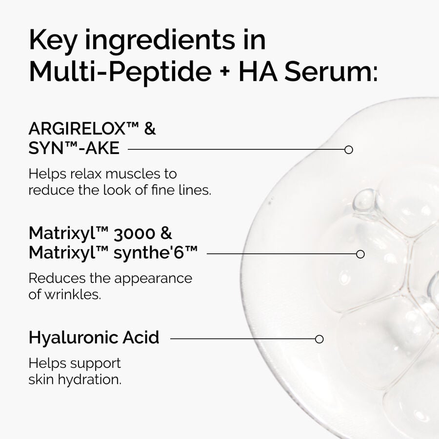 Age Care Regimen with Multi-Peptide Formulas