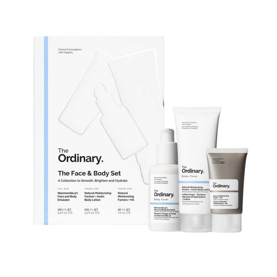 Smoothing Face & Body Skincare Set