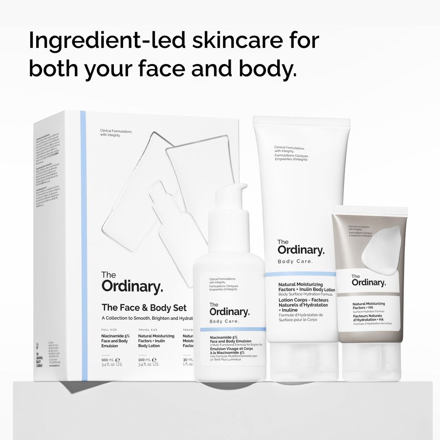 Smoothing Face & Body Skincare Set
