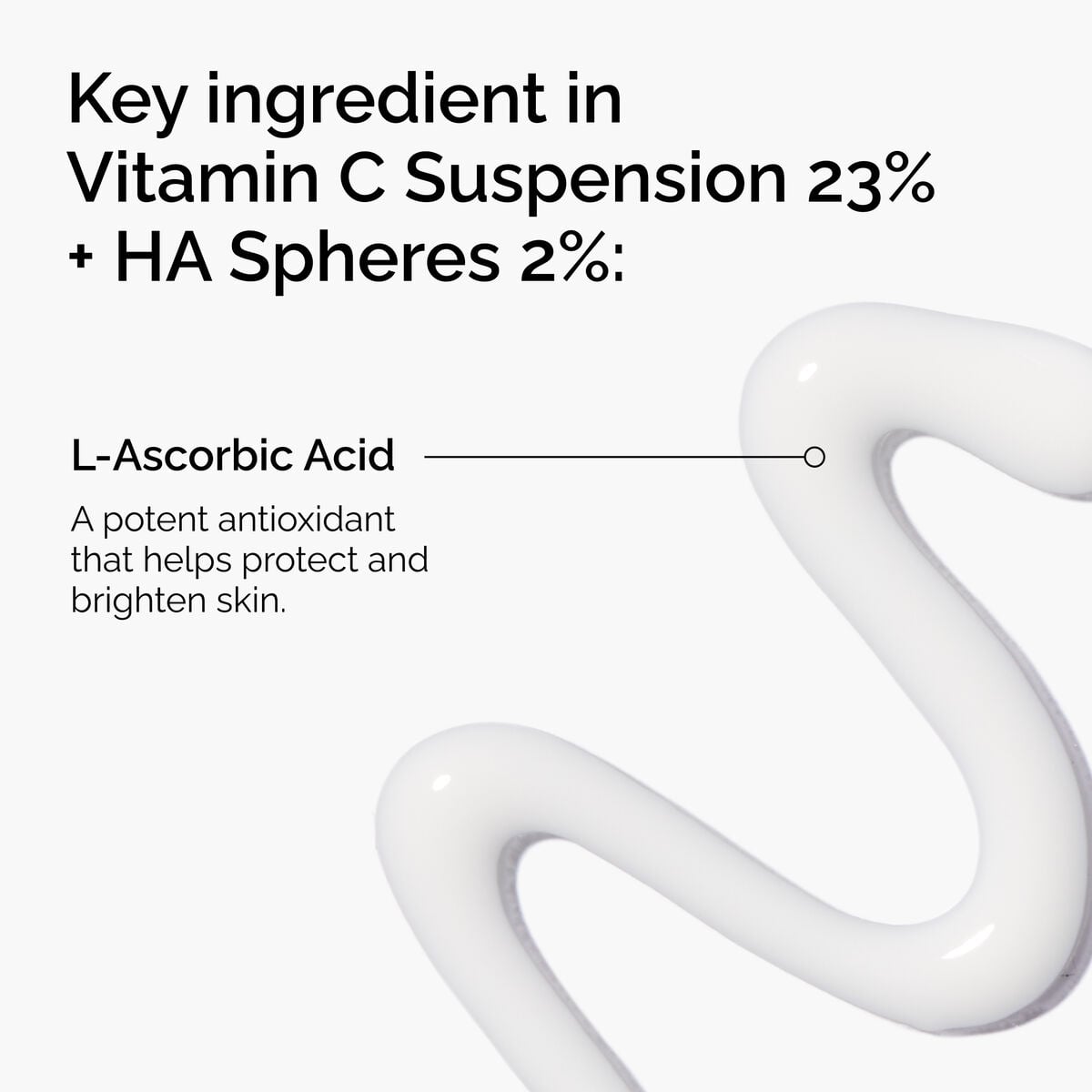 23% Vitamin C Suspension + 2% HA Spheres